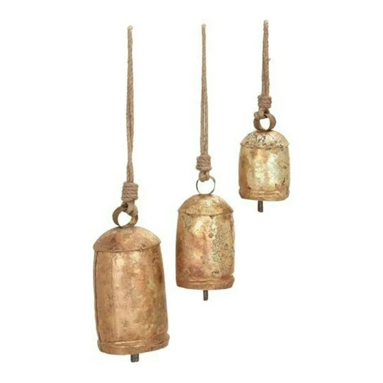 MAX Copper Bell Gift Non-fading Chic Shabby Country Style Brass Cow Bells - Walmart.com | Walmart (US)
