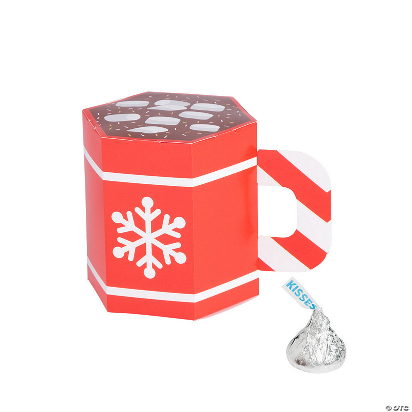 Hot Chocolate-Shaped Favor Boxes - 12 Pc. | Oriental Trading Company