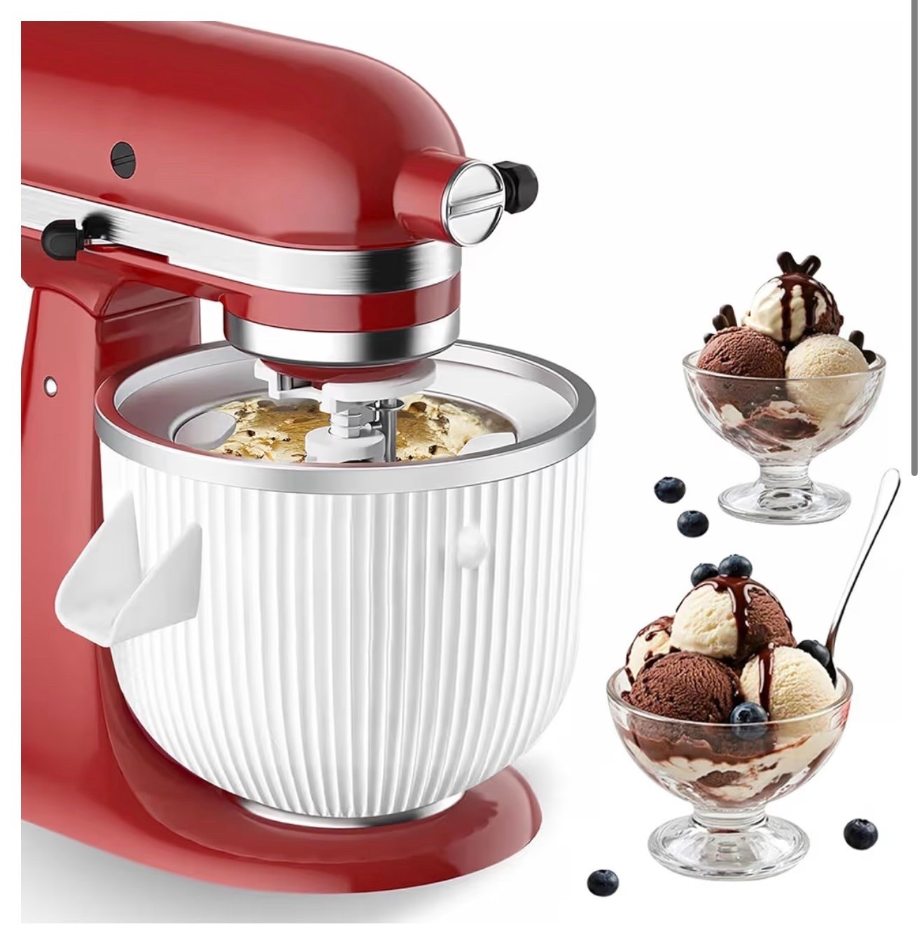 If you want to make the most delicious homemade organic three ingredient ice cream, four ingredient ice cream how many ingredients you wanna put in it just buy this attachment here for your KitchenAid.

#LTKSeasonal #LTKdayinmylife #LTKmomlife