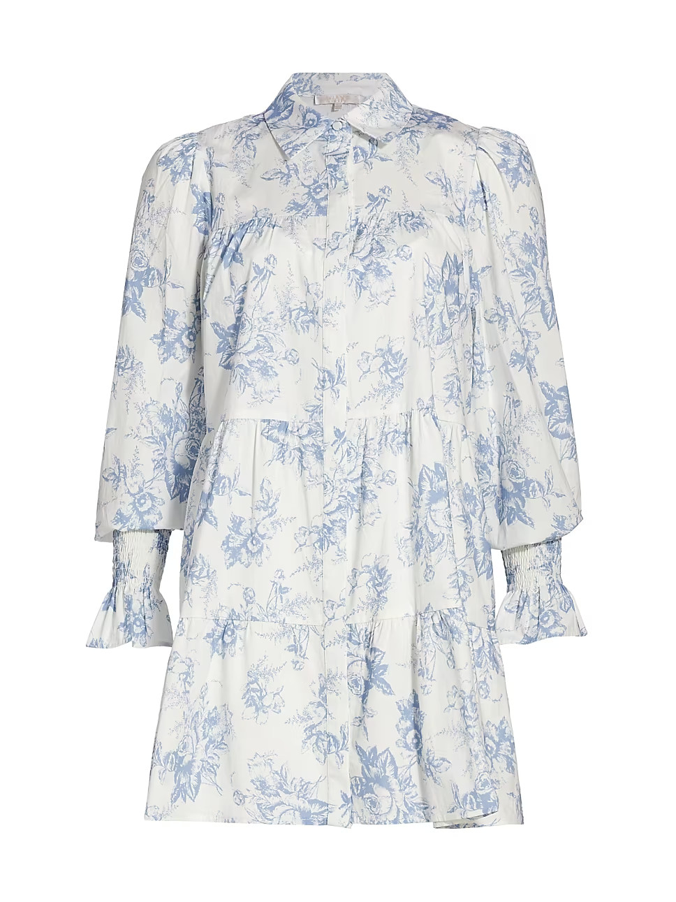 Canossa Tiered Shirtdress | Saks Fifth Avenue