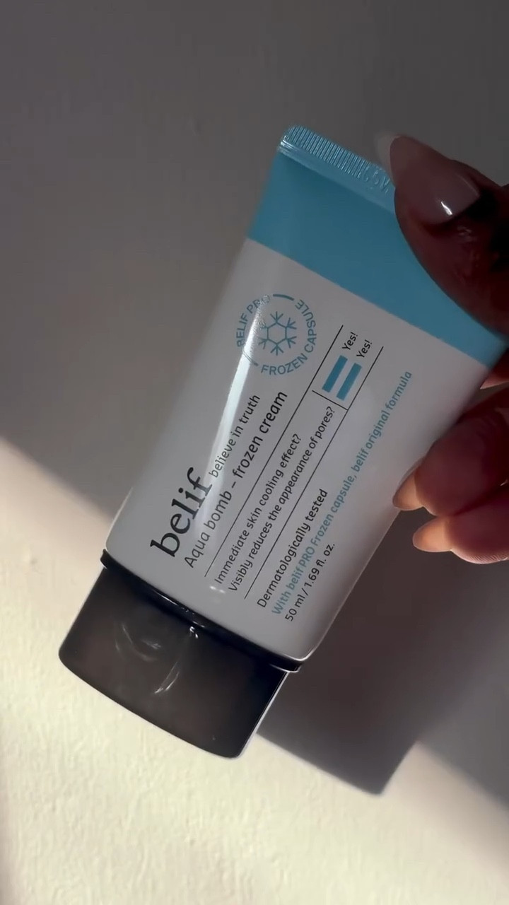 Gifted by belif 🤍 If you have melanin-rich skin and hydration is a non-negotiable, this is for you.

The new Aqua Bomb Frozen Cream melts on contact, delivering an instant cooling sensation and that chok chok, bouncy hydration without heaviness. It cools, soothes, visibly depuffs, and gives a smooth, glass-skin look.

Available now on Ulta.com and in Ulta Beauty stores starting Feb 22 💦 @belif @ultabeauty 

#belif  #frozencream #ULTAbeauty #MelaninRichSkin #HydrationRoutine