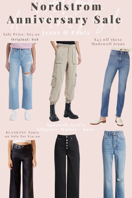 Nordstrom Anniversary Sale finds! Public Access begins July 17th! Denim jeans and pants! Levi’s, Madewell, AllSaints, Mother Denim and more! 

#LTKsalealert #LTKFind #LTKxNSale