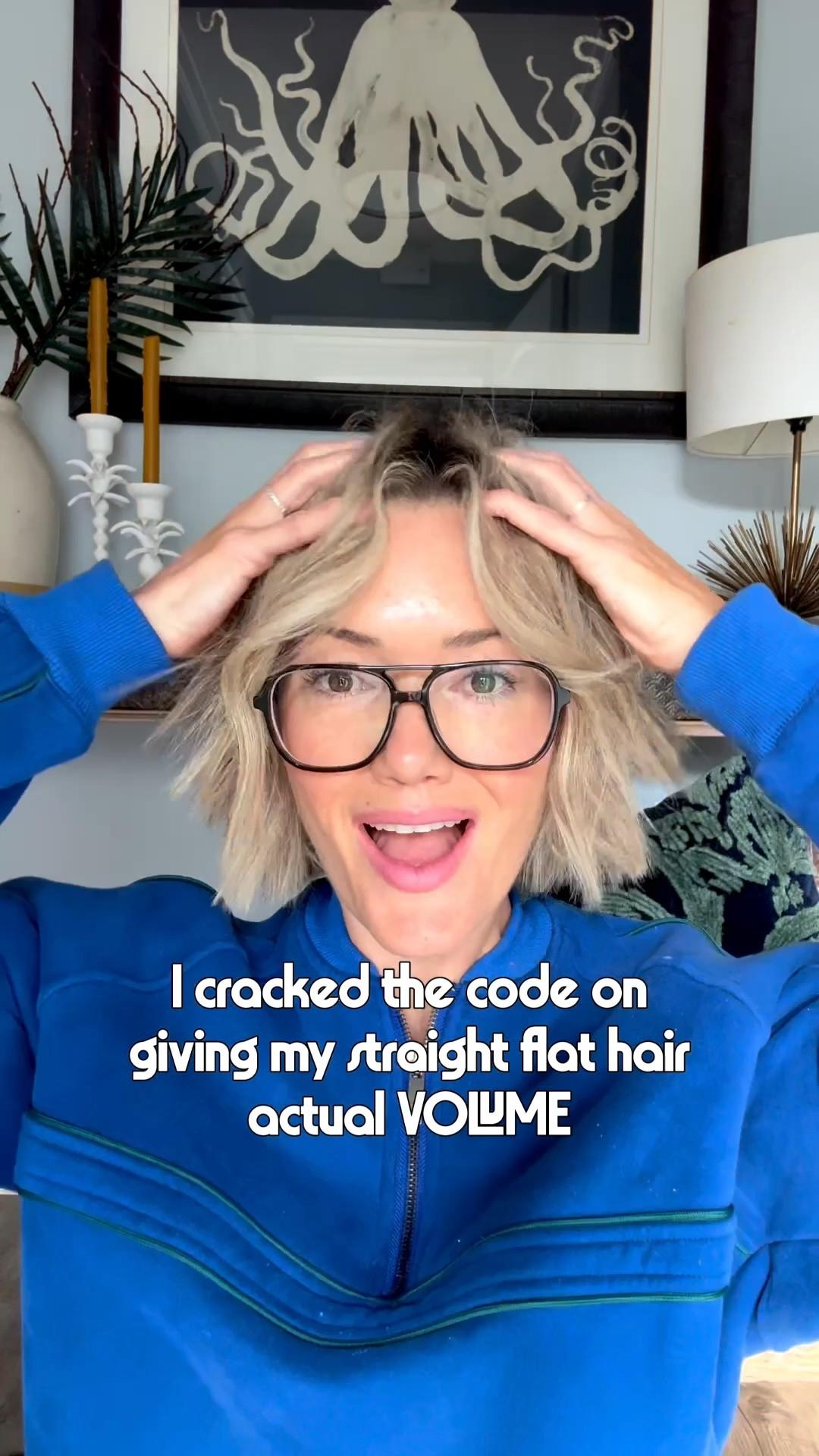Give your fine flat hair volume! 

1. Curl my hair - I love using a wand! 1 or 1 1/2 inch
2. I lightly brush the curl but we don’t want to go to crazy or the curl will fall
3.  I sprinkle in the texturizing powder, not sure why I called it dust in the video haha maybe the bottle says that 🤷🏼‍♀️ I lightly add this to my roots and then go in with my fingers and tossle that into the roots. Just stick to the roots so you don’t mess with the curl
4. I use my dry shampoo in my oily problem areas which also gives my hair texture
5. I didn’t show here but I’ve been using this smoothing balm on my ends for a more polished look
6. I also swear by using a hairspray to give it hold or my curls will fall faster. This one i love and still gives my hair movement.

I also use the heat protector spray I added and the Kerastase treatment in my hair at night I added as well. 

For help with hair growth I use the Act+ Acre brand below

In the pullover I’m in a small!

#LTKgrwm #LTKBeauty #LTKOver40