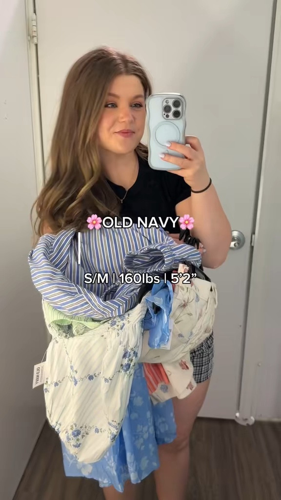 Old Navy is popping off with their spring collection!! I love the striped pull over and boyfriend button down, perfect for summer outfits! 

#LTKSaleAlert #LTKPetite #LTKMidsize