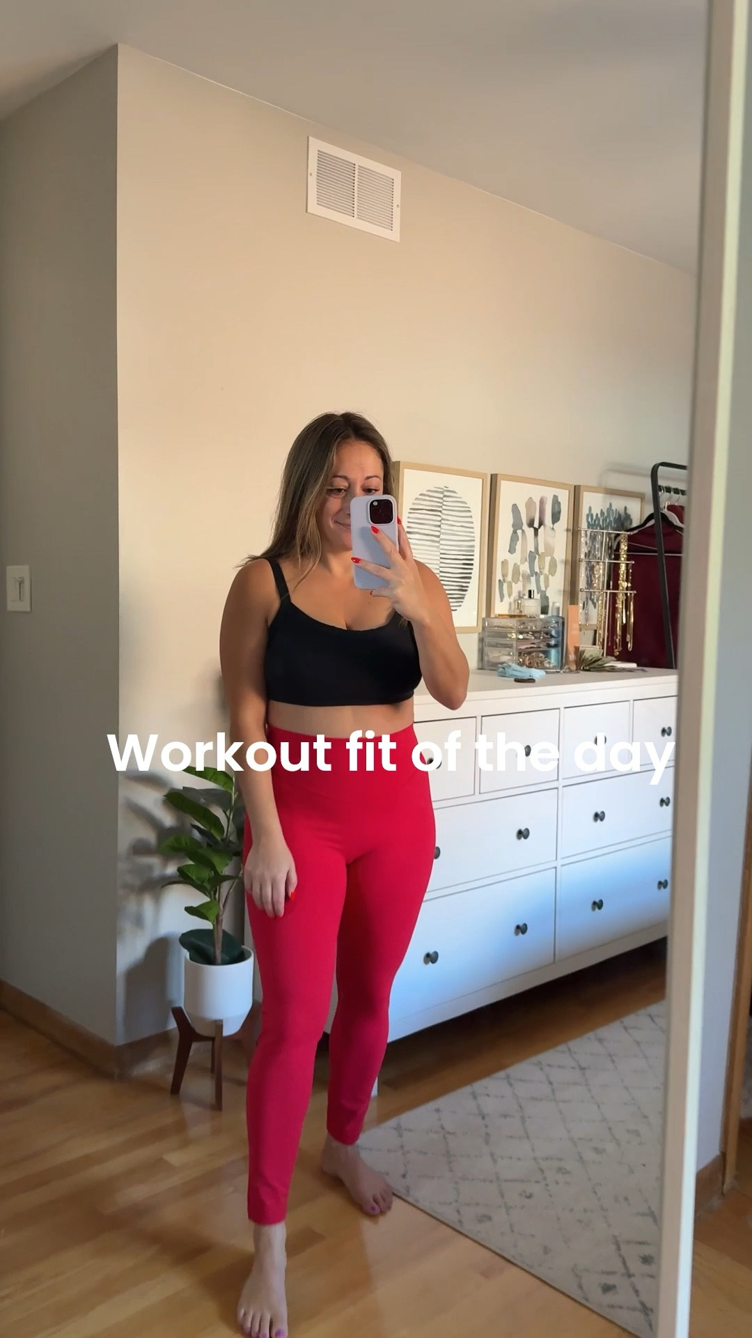 What I wore to the gym!
Love a sports bra that isn’t racerback! I’m in the large as a 34DDD. And the leggings have no front seam and a v-seam on the back, wearing size Medium  

#LTKFindsUnder50 #LTKActive #LTKPetite