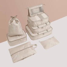 Fabric Travel Clothing Set Of 8 For Travel ,Makeup ,Cosmetic ,Vacation Organizer,Large Capacity Makeup Organizer Makeup Case, For Lipstick, Brush, | SHEIN