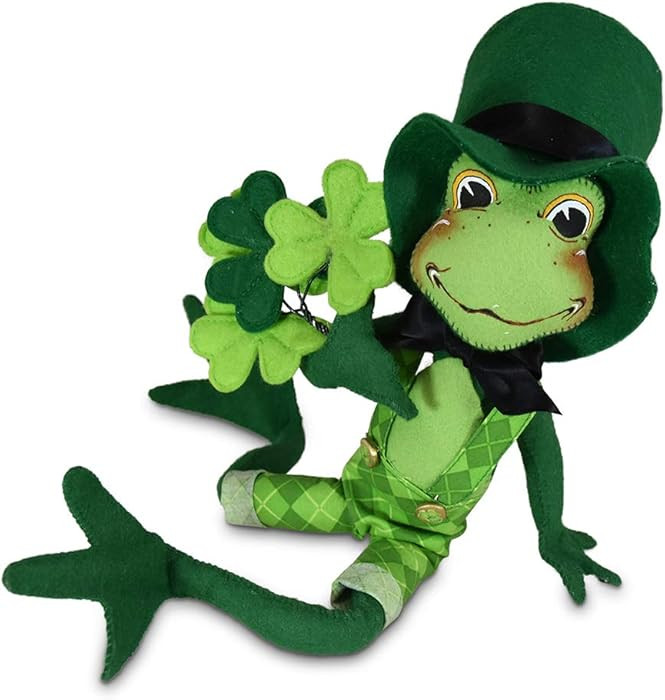 Annalee 14in Irish Frog | Amazon (US)