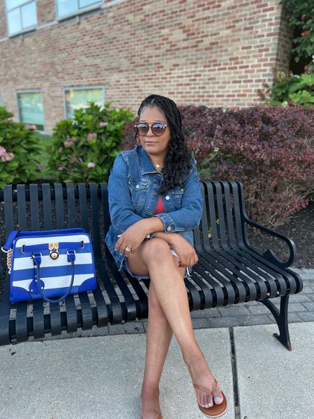 My denim jacket is always a must throughout most of the year! I’m 5’5 and wearing a size large! This jacket is stretchy which i love and under $25! Walmart fashion 

#LTKstyletip #LTKFind #LTKunder50
