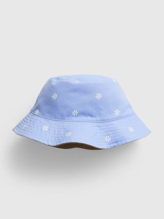 Toddler 100% Organic Cotton Reversible Bucket Hat | Gap (US)