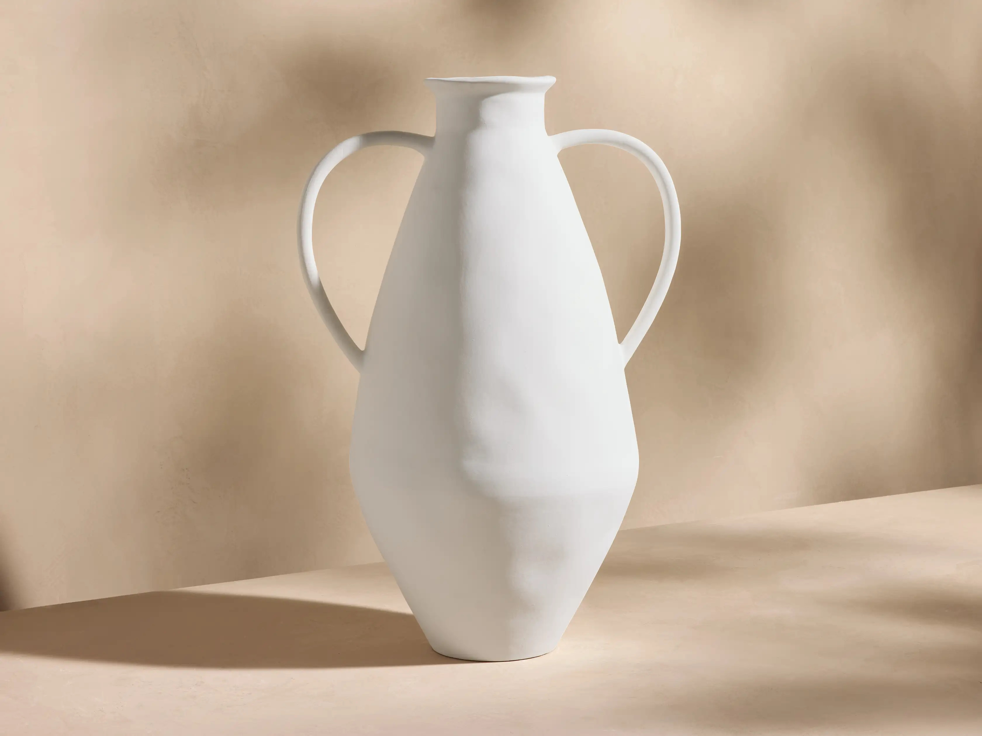 Calixta Double Handle Vase | Arhaus