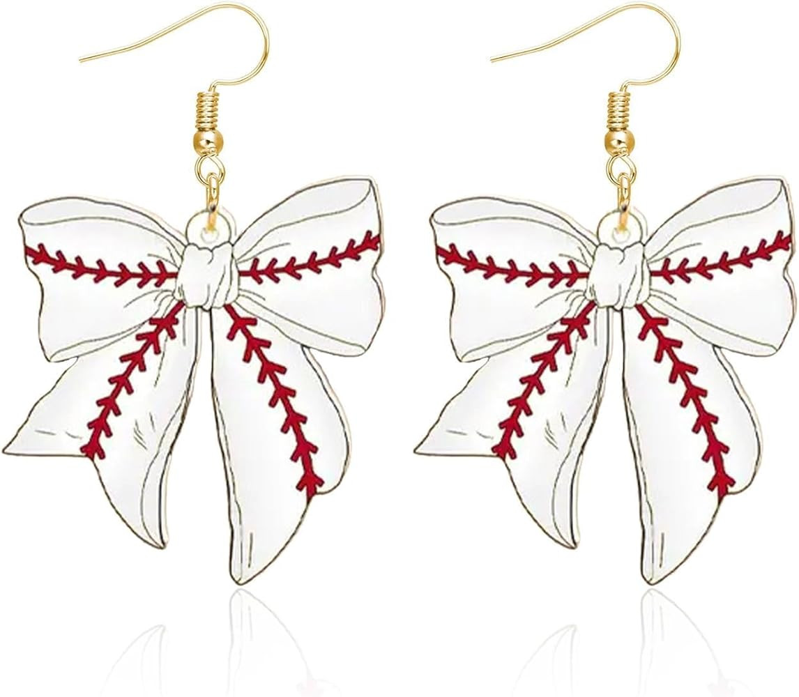 Baseball Earrings for Women Baseball Mom Essentials Accessories Gifts Lightweight Game Day Team S... | Amazon (US)