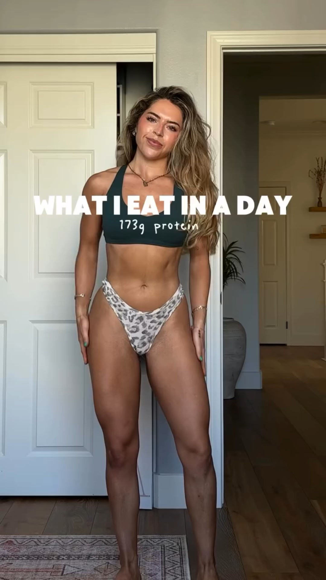 Protein is the one thing I never let slide on 🤓 and now we’re working on that fiber too! 🤪

✨🤏🏼 A few things that help me hit my goal:
• Start the day with a higher-protein meal (it sets the tone + keeps you full).
• Add a scoop of protein to your matcha or coffee - SUCHHH an easy win and packs a punch ANDDDD it makes your drink tastes even better!!!
• Keep high-protein snacks on hand (Greek yogurt, cottage cheese, jerky, bars, etc.)
• Build each meal around a solid protein source first.

For reference, my protein goal is usually around 143g/day. Some days I’m a little over like this day, but I never let myself dip under 100g - and that consistency has made all the difference in my energy, recovery, and muscle growth/ body composition.

Your reminder: getting protein in doesn’t need to be complicated. Simple swaps and little habits add up. Your future self will thank you 🤍

Use code KKFIT to save at checkout!

#LTKActive #LTKHome #LTKStyleTip