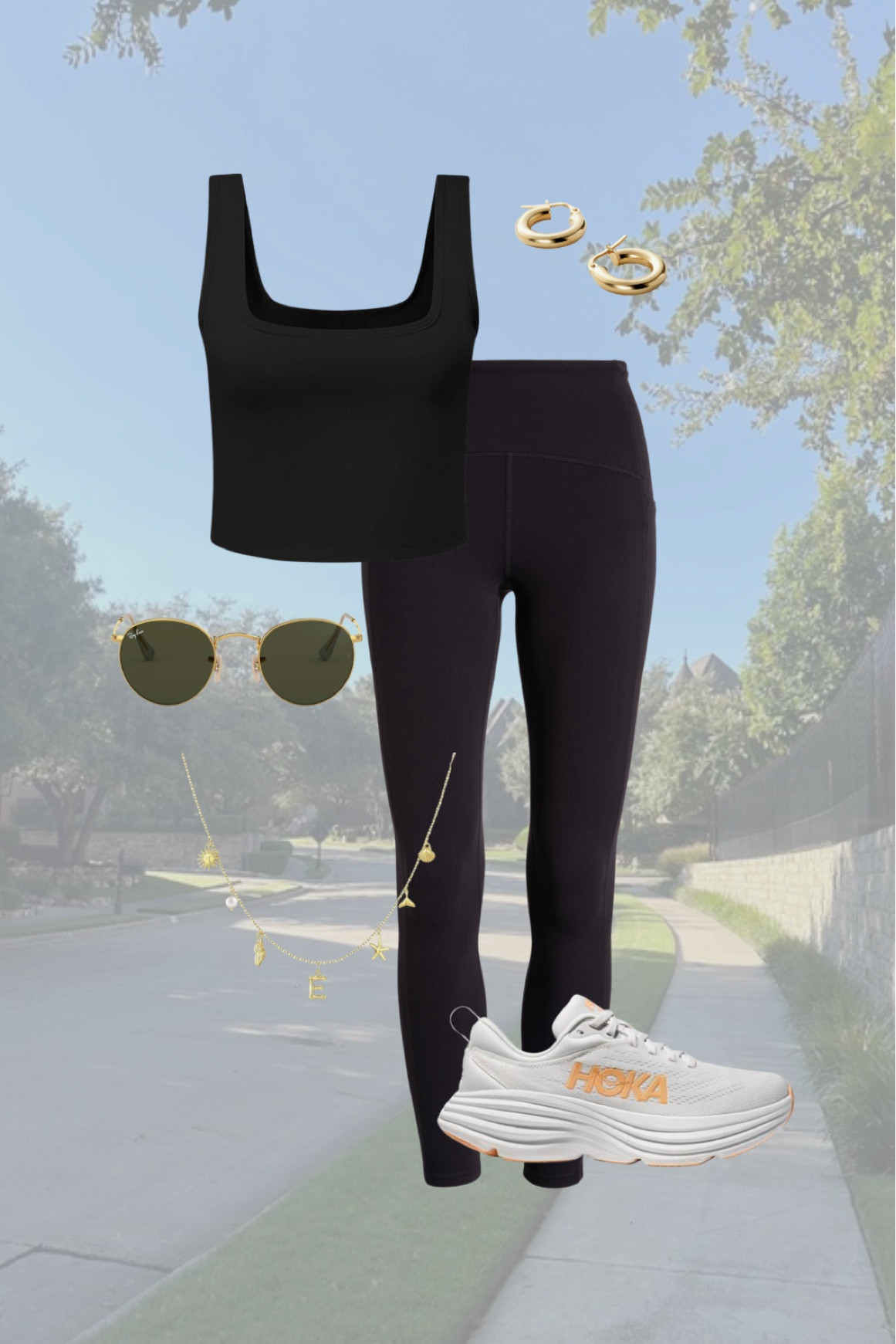 Workout top: So amazing and under $20

Leggings: on sale right now for under $50!! I wear a small

Sneakers: the most comfortable shoes you will ever own 

#LTKSaleAlert #LTKActive #LTKFitness