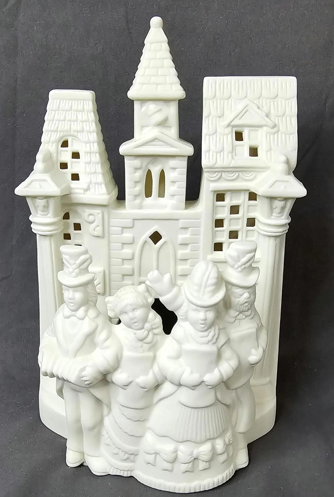 Partylite P0204 With original box Christmas Village Carolers Tea Light Candle Holder | Etsy (US)