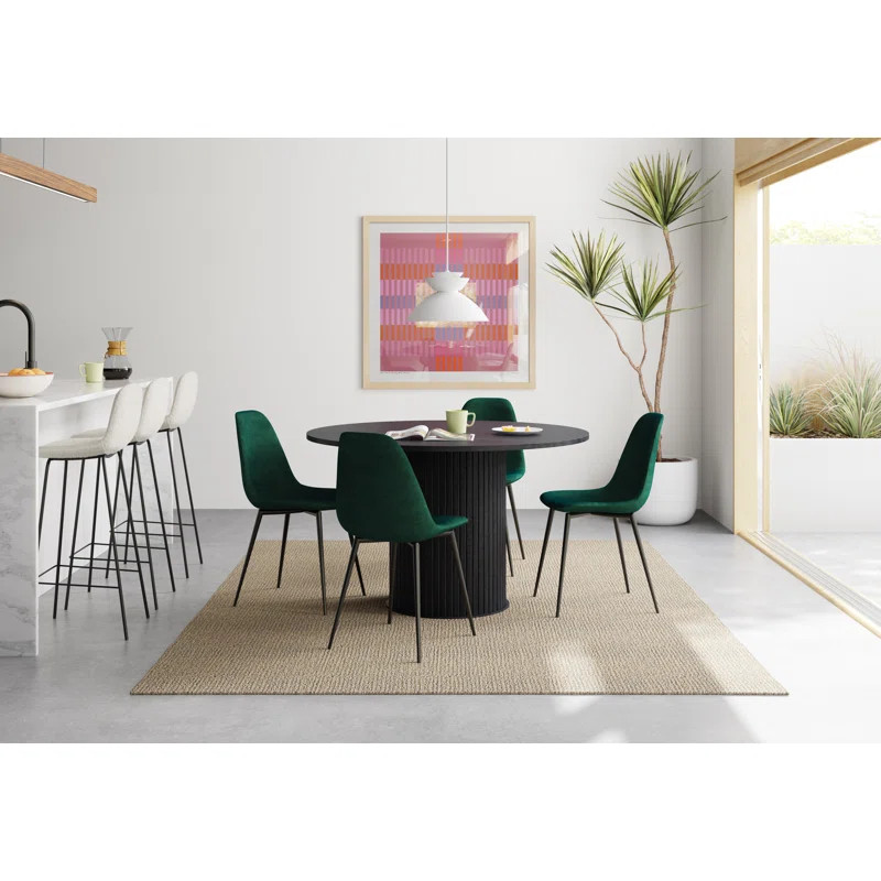 Iris 47" Pedestal Dining Table | Wayfair North America