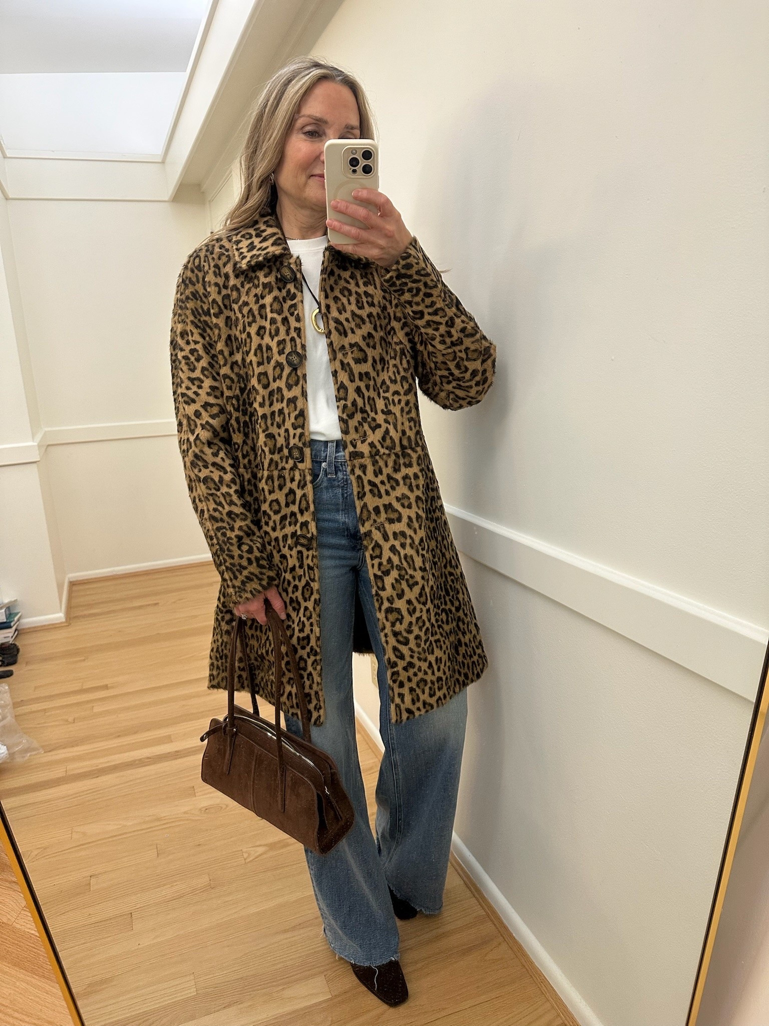 Another cute jacket in the Nordstrom Sale! Leopard is a fav any time of year but especially in the fall and winter!

#LTKootd #LTKSaleAlert #LTKOver40