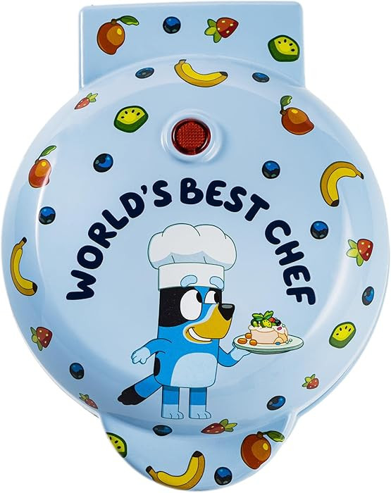 Uncanny Brands Bluey Mini Waffle Maker – Fun Character Waffles – Easy to Use and Clean | Amazon (US)