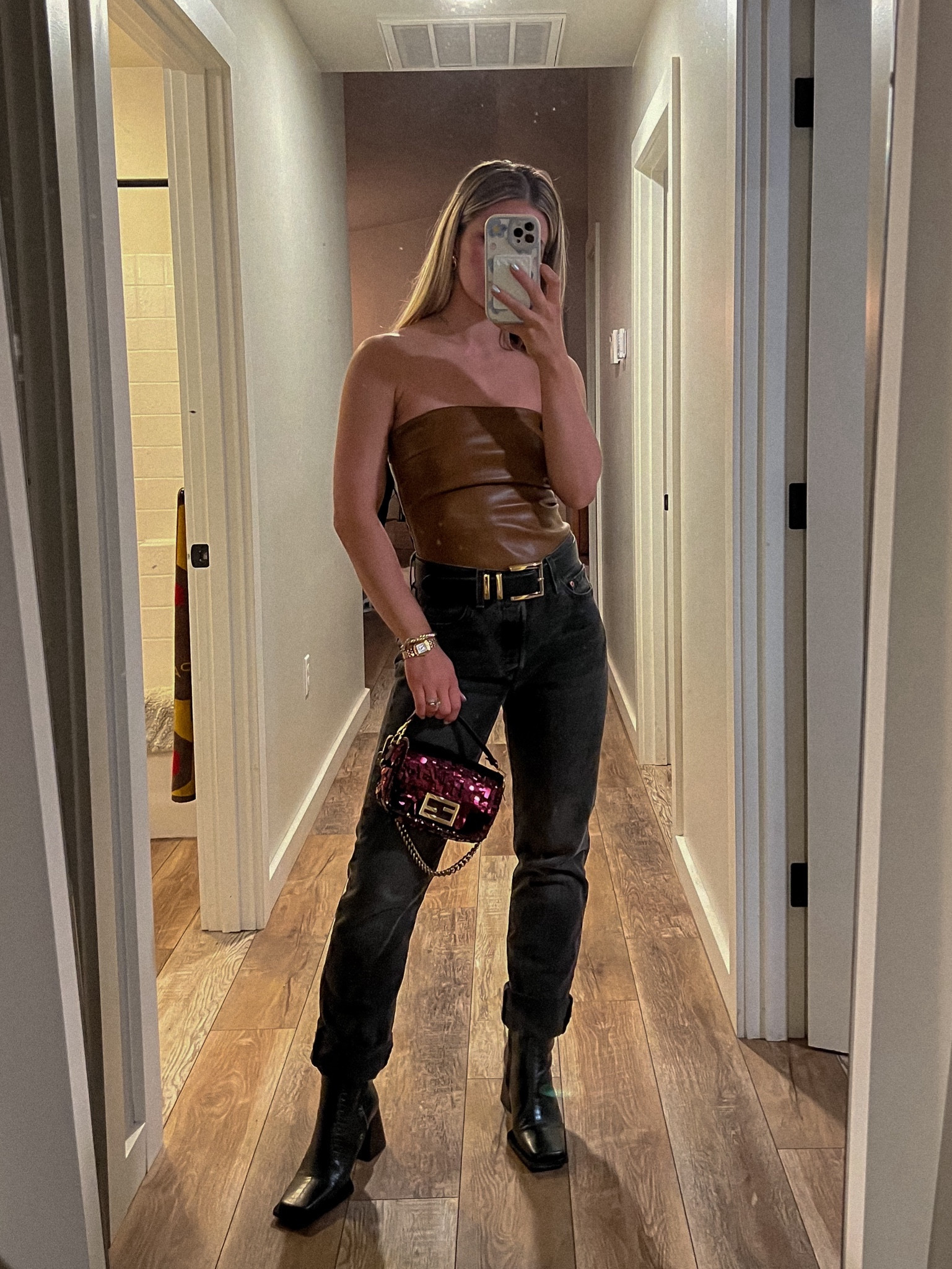 night out 💌
bag is Fendi, boots are Feners 

#LTKshoecrush #LTKHoliday #LTKstyletip