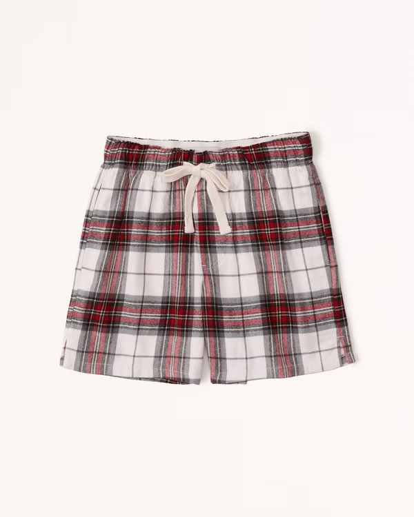 Flannel Sleep Shorts | Abercrombie & Fitch (US)