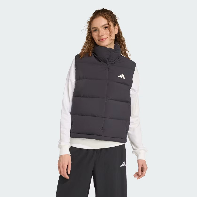 Helionic CLIMAWARM Relaxed Down Vest | adidas (US)
