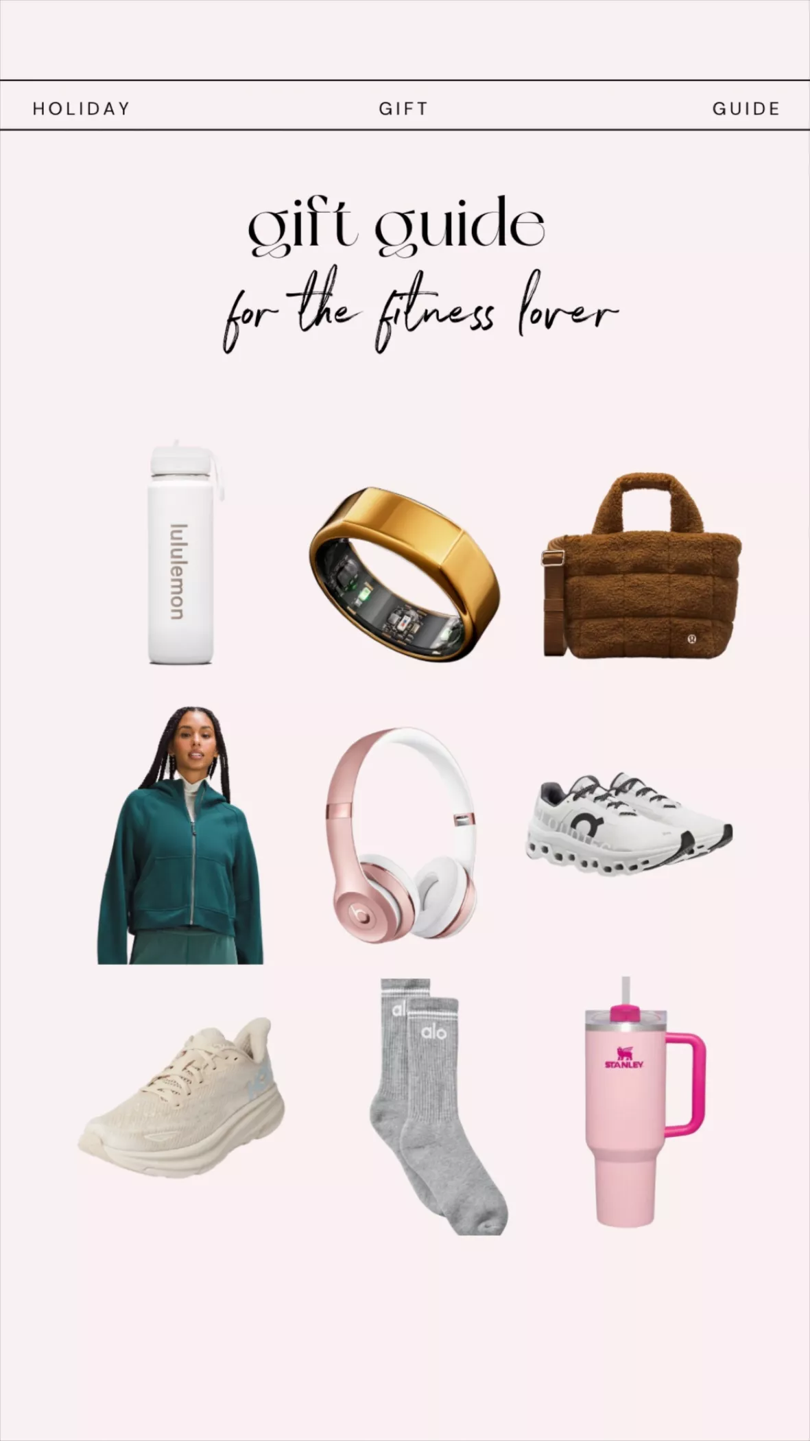 THE ULTIMATE HOLIDAY GIFT GUIDE FOR GYM GIRLS!!! *with links* 