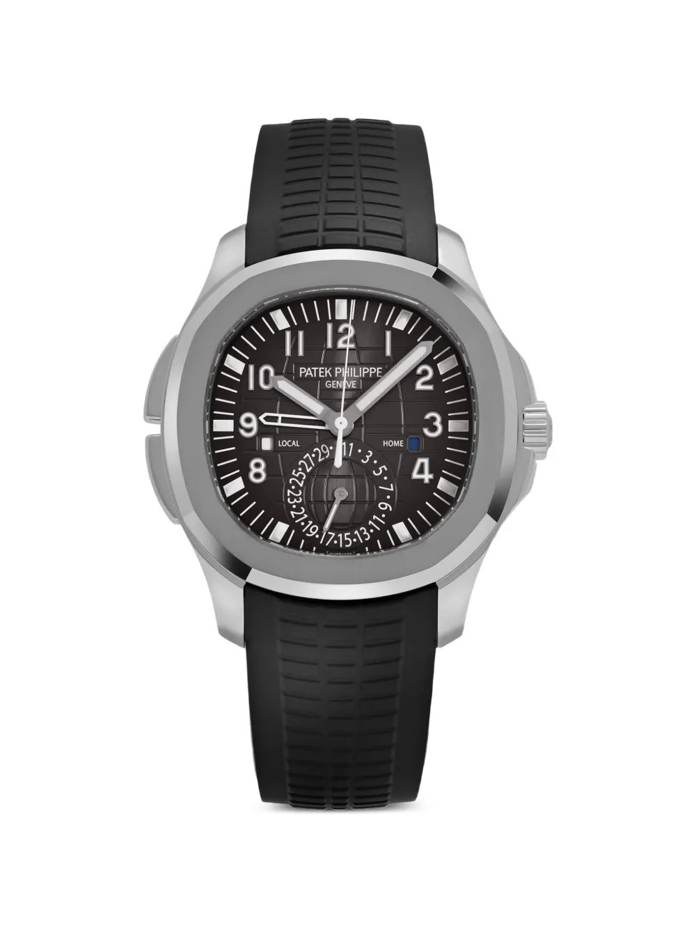 Patek Philippe Pre-Owned 2015 Aquanaut 5164A-001 40.8mm watch - Black | Farfetch Global
