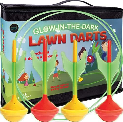 Glow in The Dark Lawn Darts Outdoor Yard Game for Kids Teens Adults and Family | Fun Backyard Beach  | Amazon (US)