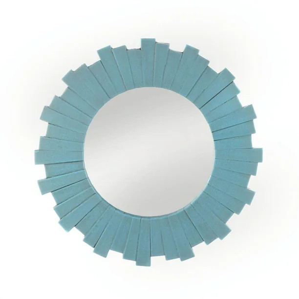 BLUE SUNBURST WALL MIRROR - Walmart.com | Walmart (US)