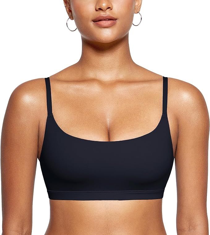 INLYRIC Women's Inbarely Bralettes Cami Bras No Underwire Wireless Seamless Unlined Comfort Sport... | Amazon (US)