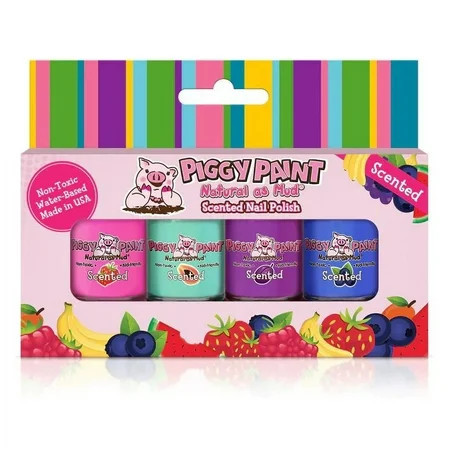 Piggy Paint 232761 Fruity Scented Nail Polish Gift Set | Walmart (US)