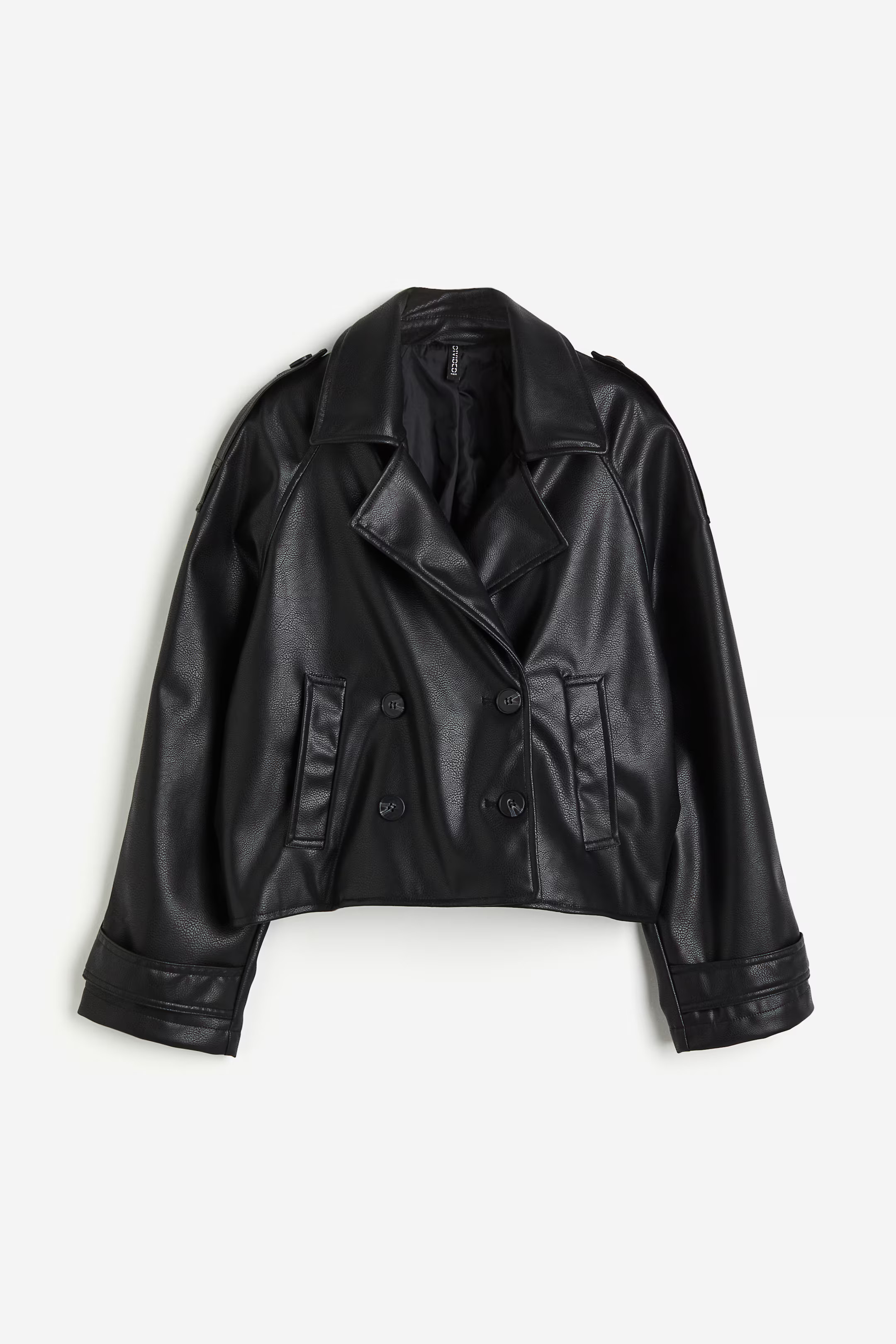Double-breasted Coated Jacket | H&M (US + CA)