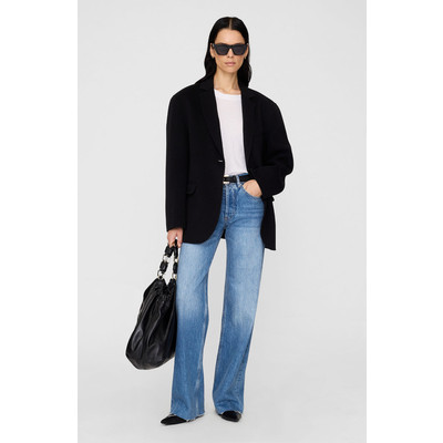 ANINE BING Quinn Blazer in Camel at Nordstrom, Size Large | Nordstrom