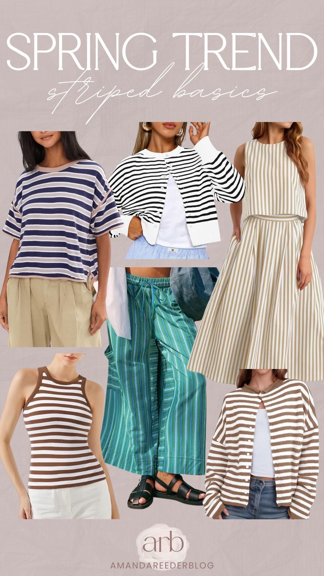 Trending for Spring: Striped Basics!
amazon fashion, spring fashion, spring style, spring dresses, striped basics, amazon basics, striped tee 

#LTKSpringSale #LTKMidsize #LTKSeasonal