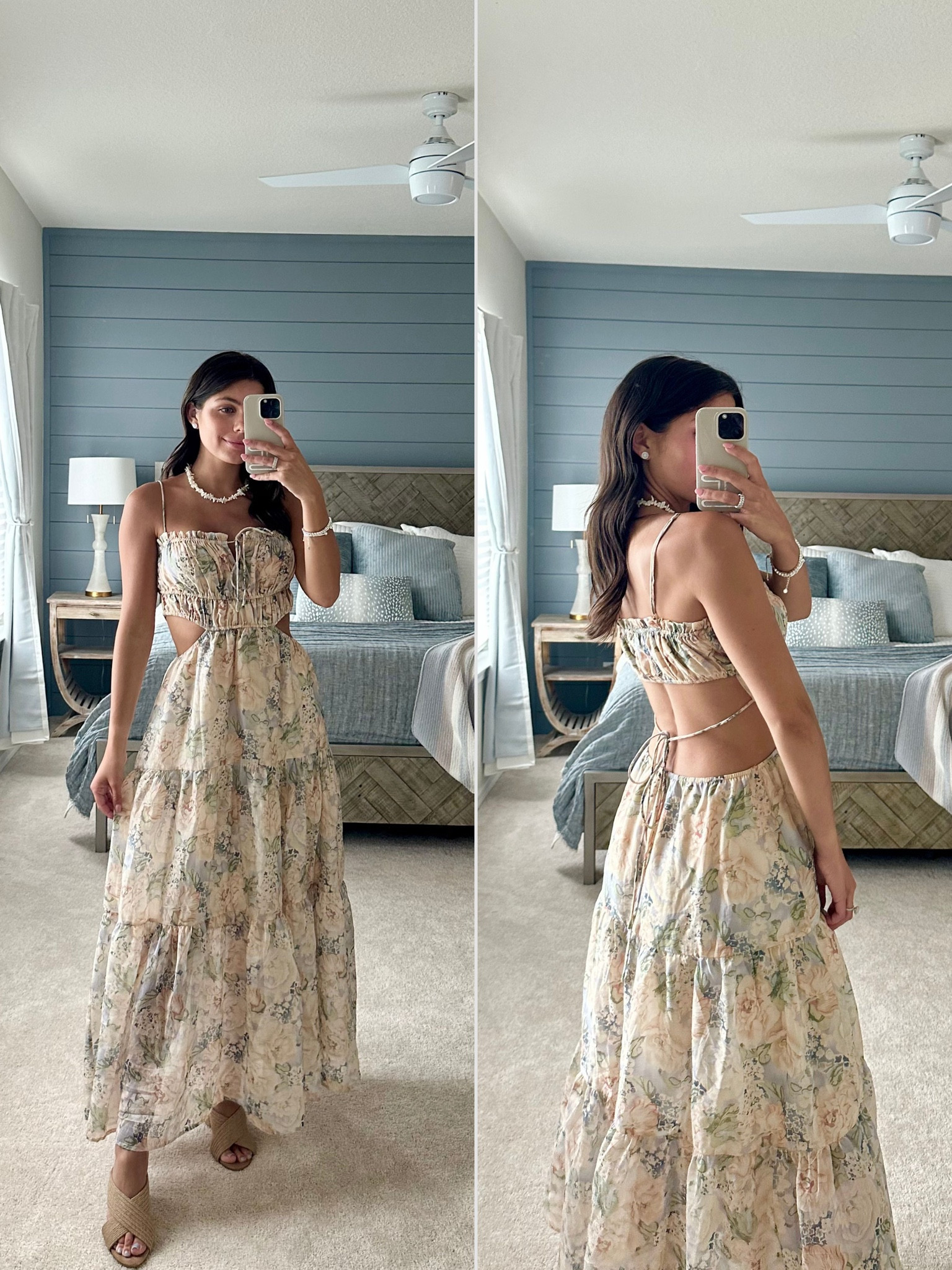 The prettiest neutral floral dress from ASTR! Perfect for the girlies who don’t like a lot of color 


Maxi dress / summer dress / wedding guest dress / trending 

#LTKFind #LTKsalealert #LTKstyletip