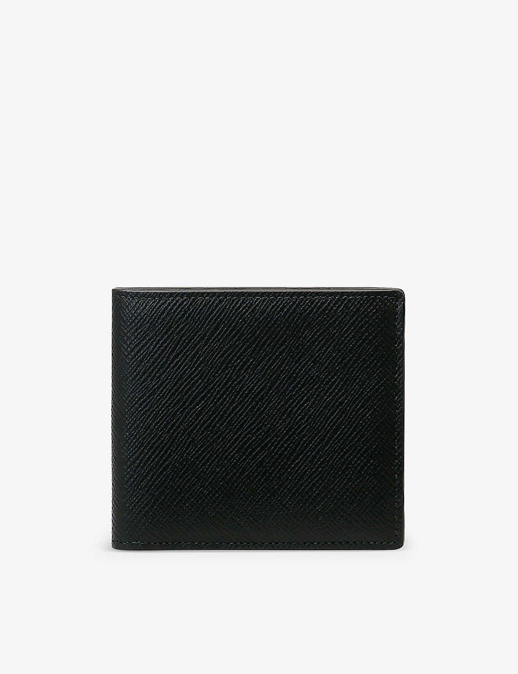 Panama grained leather wallet | Selfridges