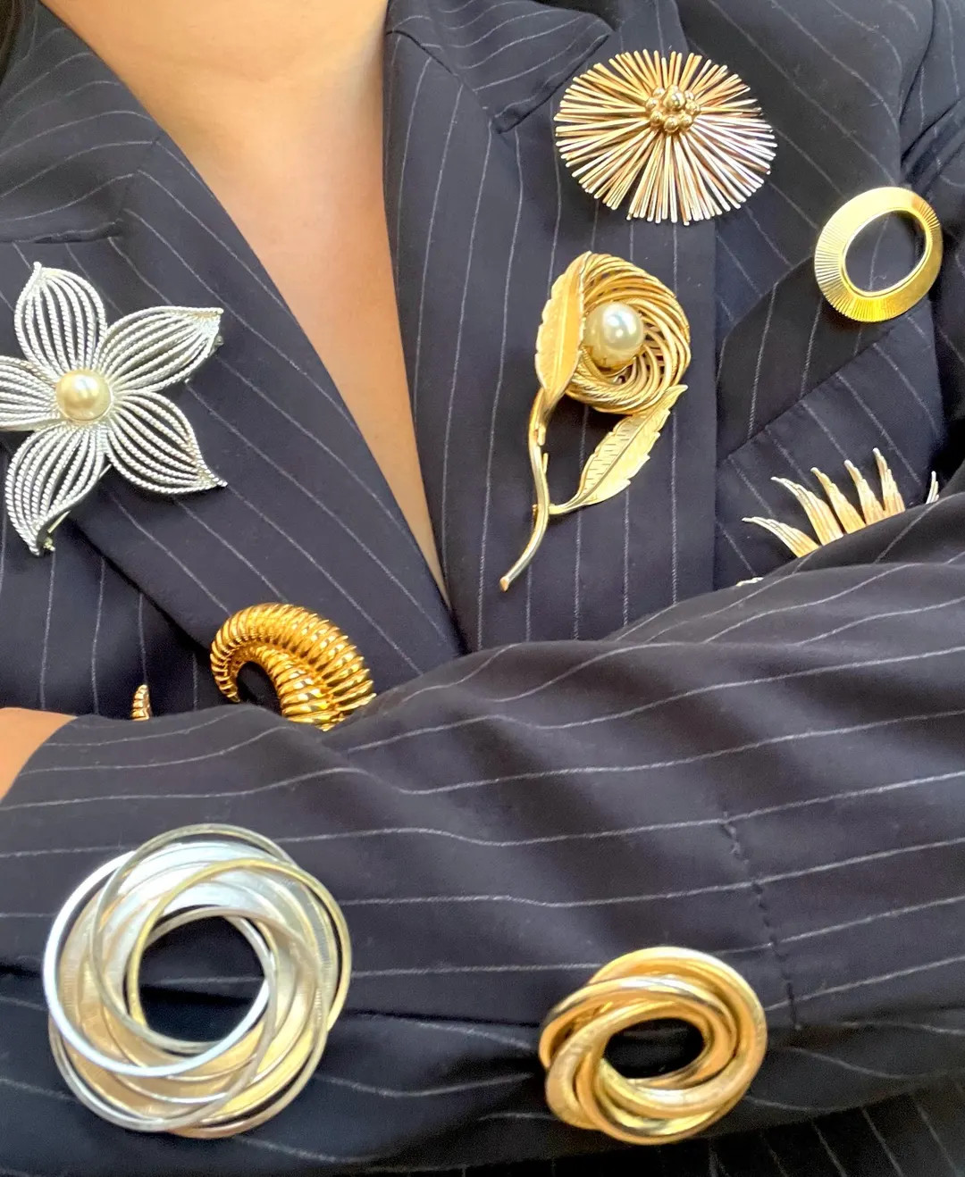 Vintage Brooches Lot: Chunky Statement Pins - Etsy | Etsy (US)