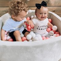 Kids' Ball Pit for Home with 200 Balls | Pink | Nuby (US)