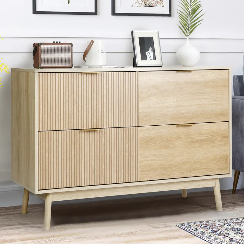 Jermel 4 - Drawer Dresser | Wayfair North America