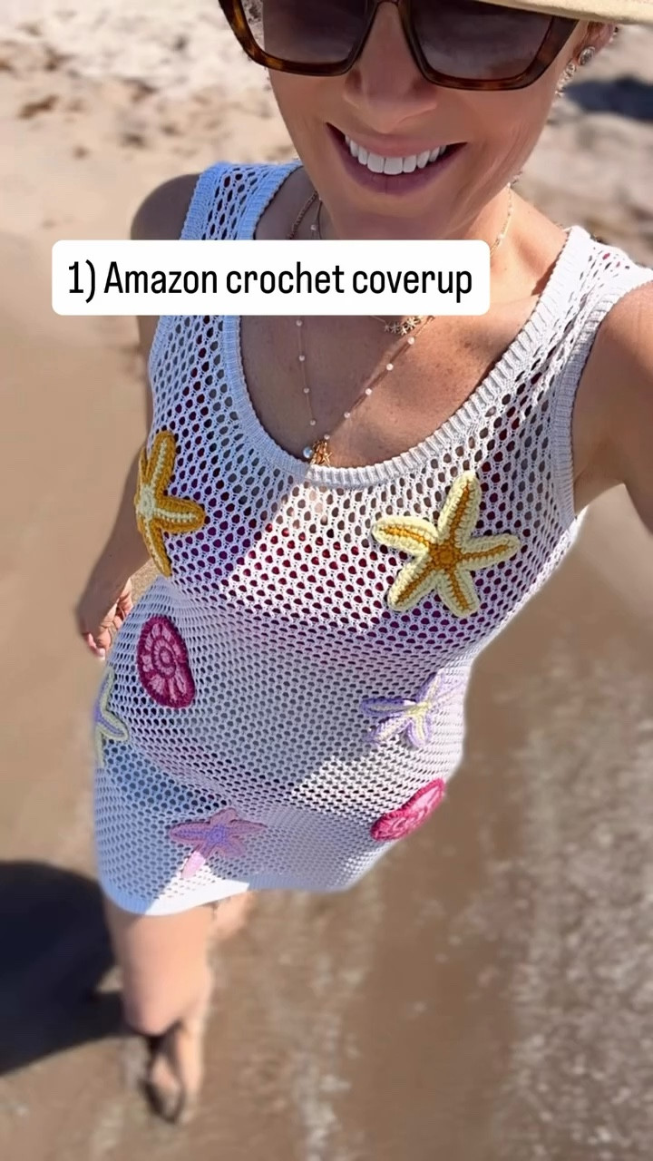 Adorable beach cover up! This is a must have 🥰

#LTKgrwm #LTKootd #LTKdayinmylife