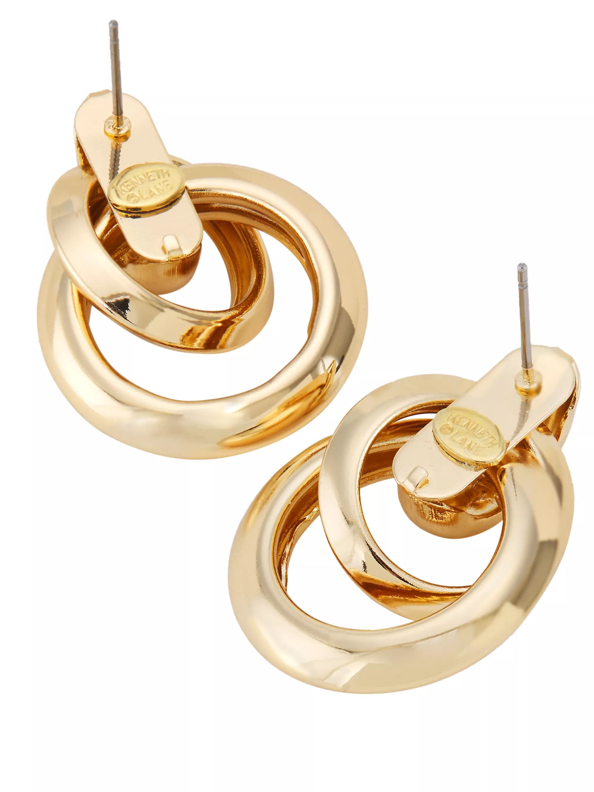 Love Knot 18K Gold-Plated Earrings | Saks Fifth Avenue