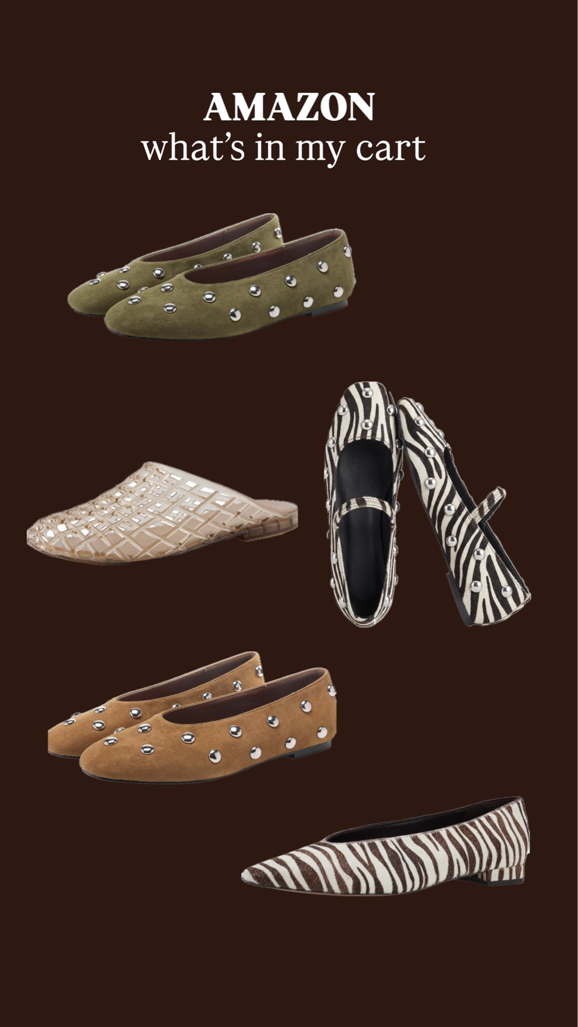 Fall shoes, fall outfits, business casual workwear, zebra printed flats, mules, animal printed mules, studded ballet flats, jelly mules, trending shoes on Amazon, Amazon finds

#LTKWorkwear #LTKSeasonal #LTKSaleAlert