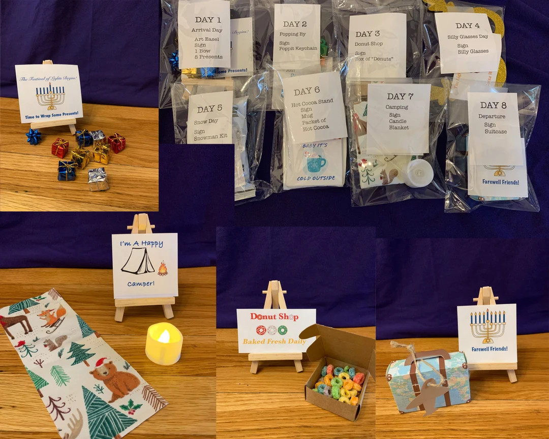 Hanukkah 2023 Miniatures Accessory Kit - Etsy | Etsy (US)