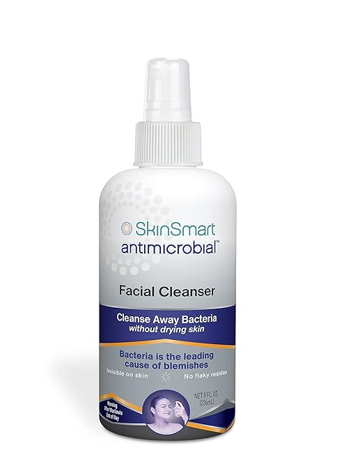 SkinSmart Antimicrobial Facial Cleanser for Breakouts & Blemishes; Hypochlorous Acid Formula Targ... | Amazon (US)