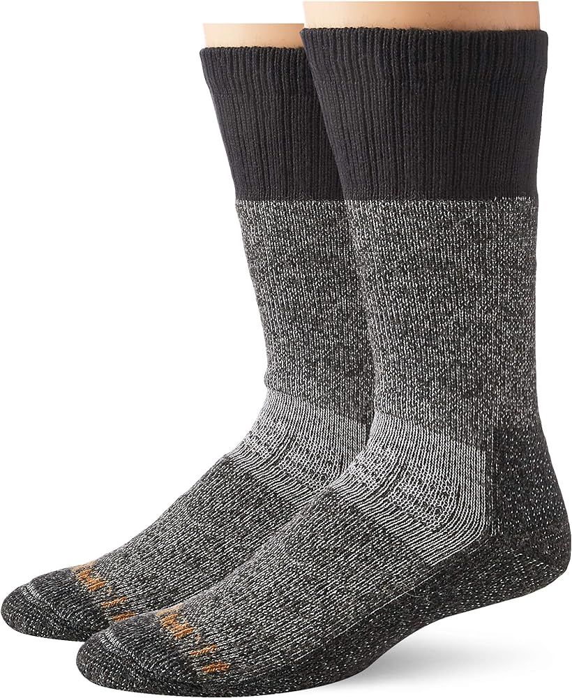 Amazon.com: Carhartt Men's LG (US Extremes Cold Weather Boot Socks, BlackHeather, Shoe Size: 6-12... | Amazon (US)