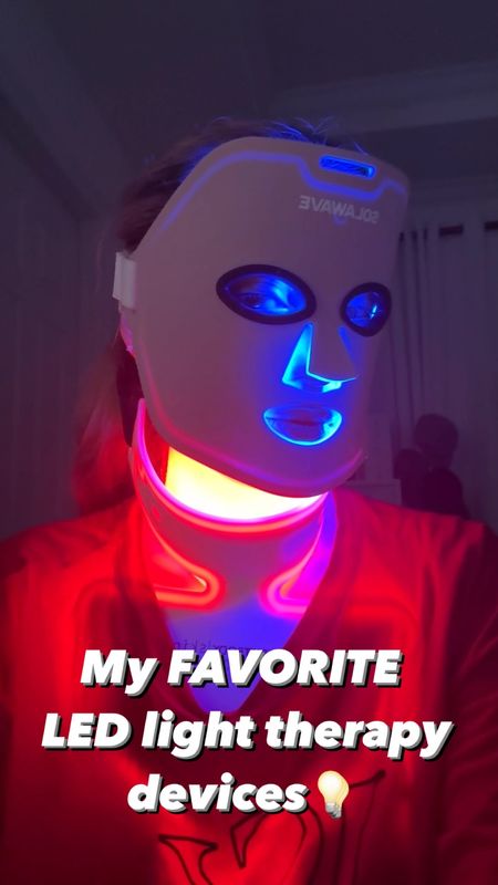 My favorite LED light therapy devices! This mask has changed my skin. I like that it has both red & blue light for acne, fine lines, wrinkles. I wear this for 10 minutes everyday and have seen a noticeable difference. #LTKvideo

#LTKbeauty #LTKVideo