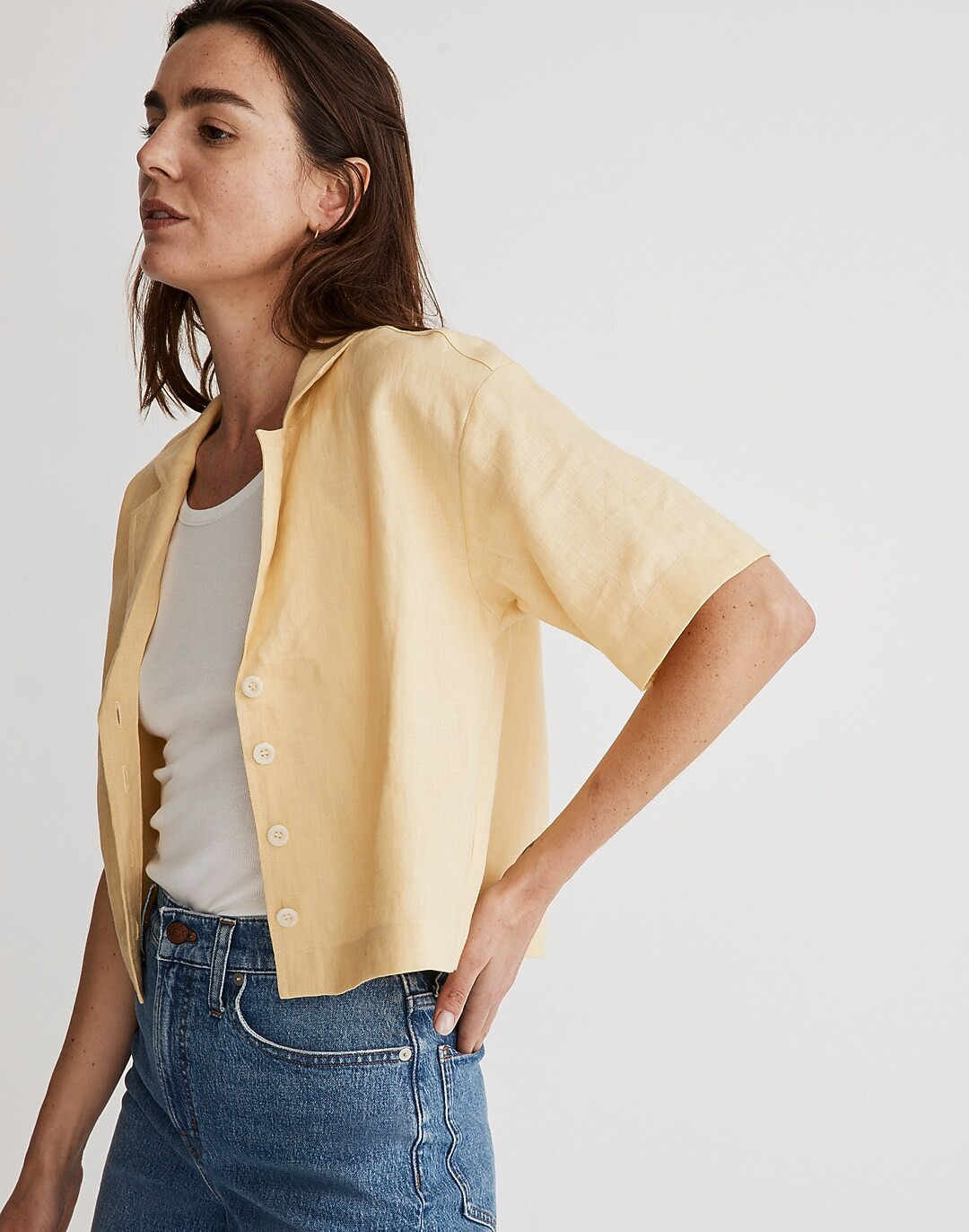 100% Linen Resort Shirt | Madewell