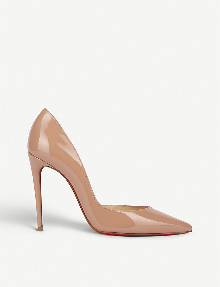 Iriza 100 patent-leather courts | Selfridges