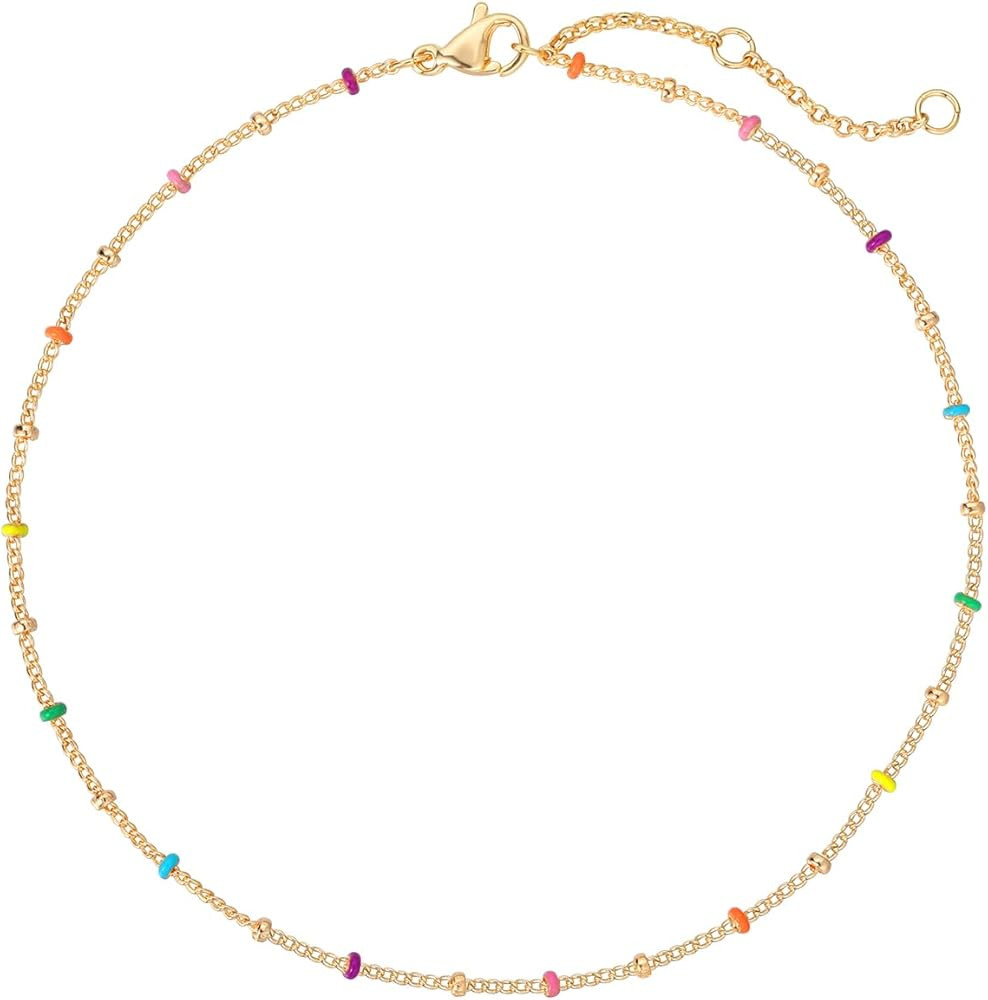 MEVECCO Anklet for Women Gold Chain 14K Gold Plated Dainty Boho Beach Summer Simple Foot Jewelry ... | Amazon (US)