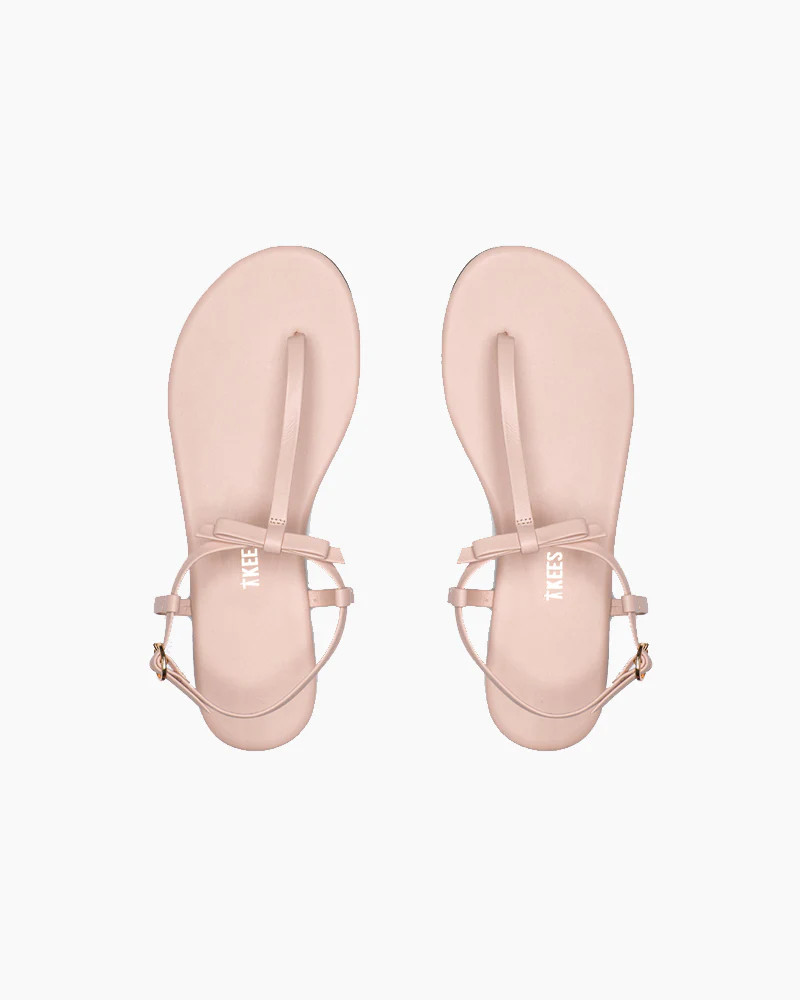 Mariana Bow in Soft Pink | Women's Sandals | TKEES | TKEES