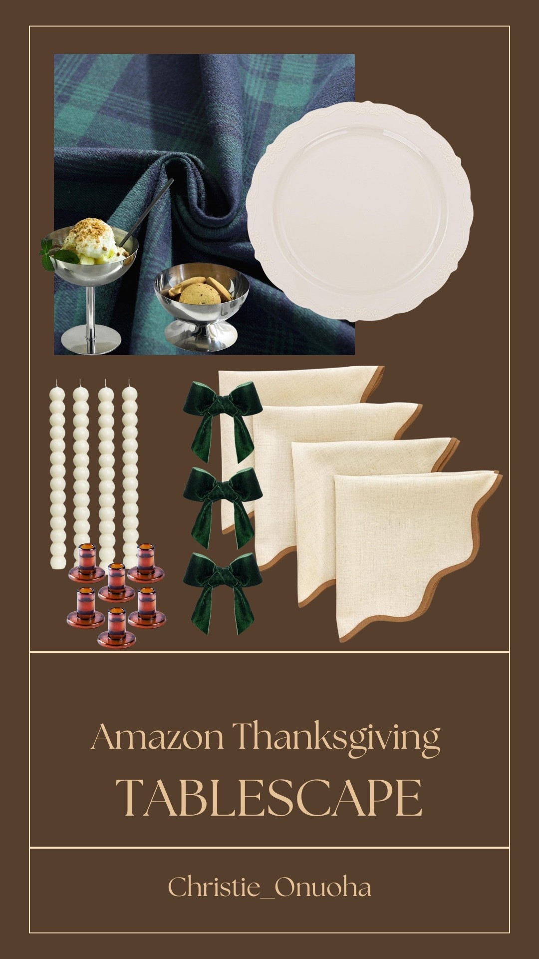 Last min items I LOVE for a Thanksgiving tablescape! 

#LTKHoliday #LTKSeasonal #LTKHome